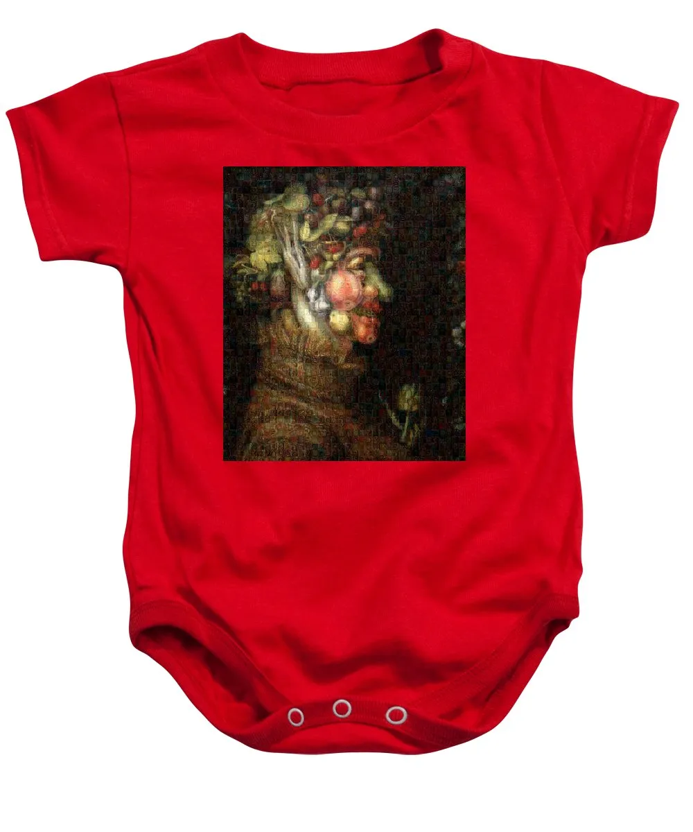 Tribute to Arcimboldo - 2 - Baby Onesie