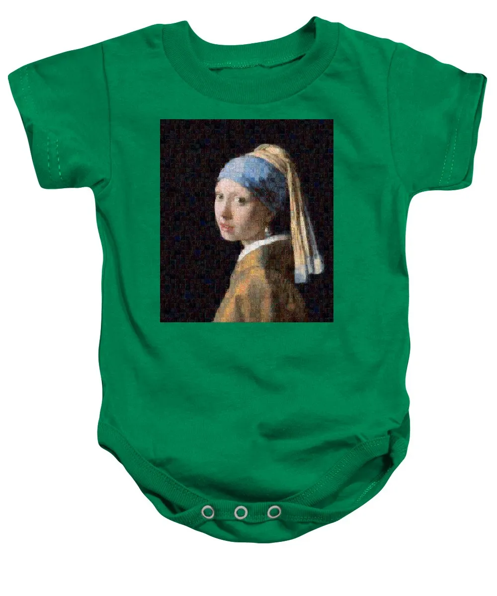 Tribute to Vermeer - Baby Onesie