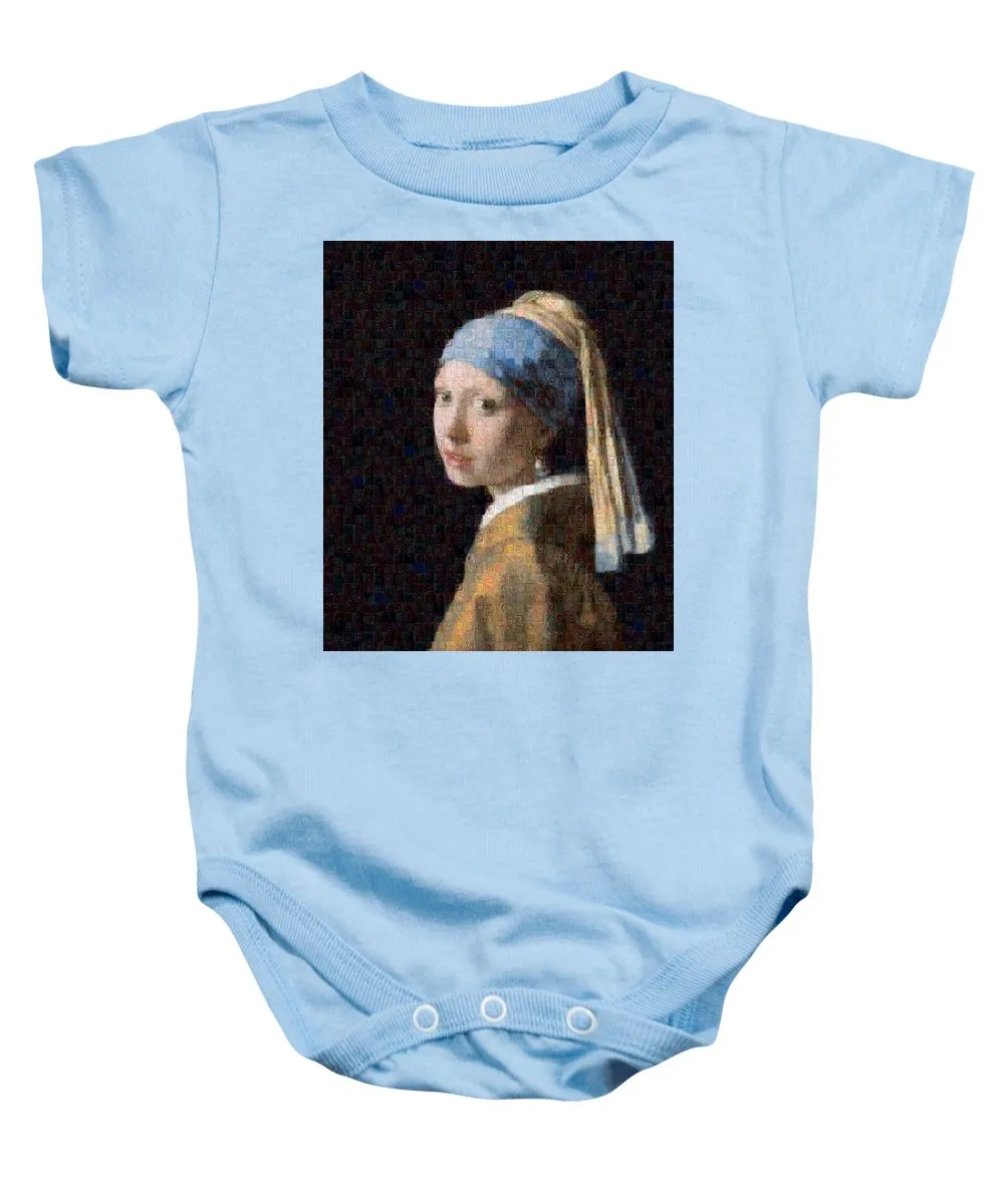 Tribute to Vermeer - Baby Onesie
