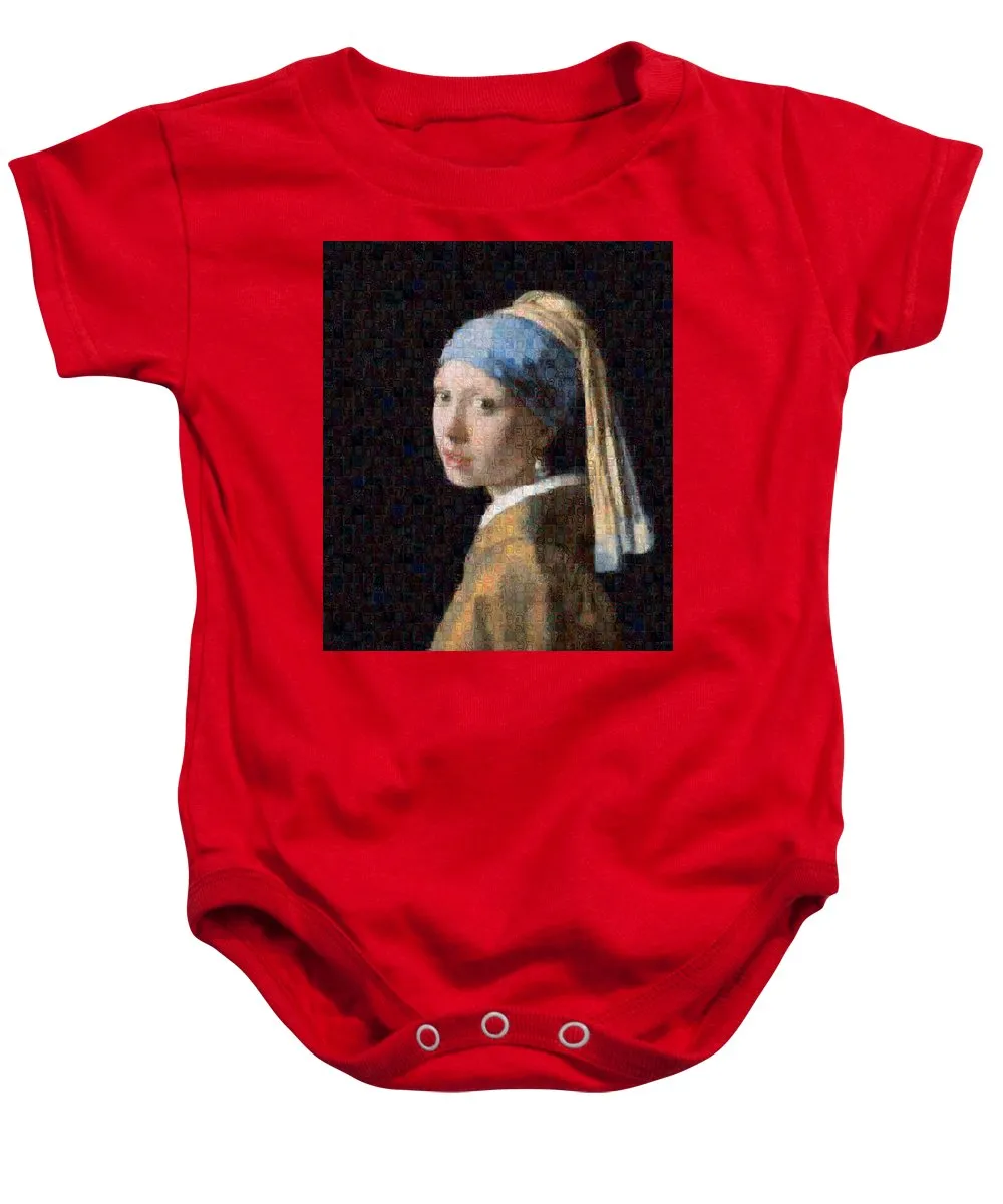 Tribute to Vermeer - Baby Onesie