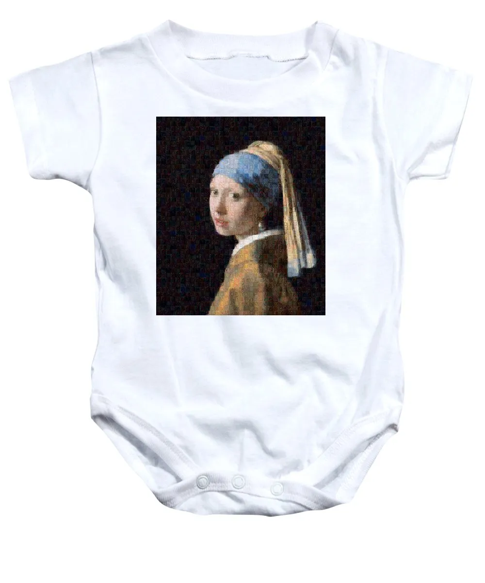 Tribute to Vermeer - Baby Onesie