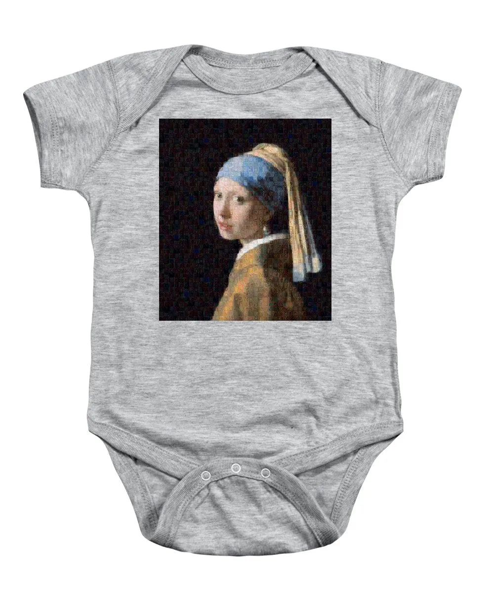 Tribute to Vermeer - Baby Onesie