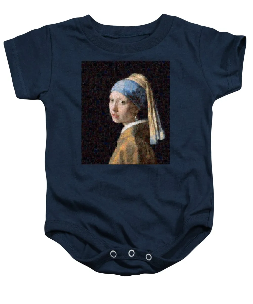 Tribute to Vermeer - Baby Onesie