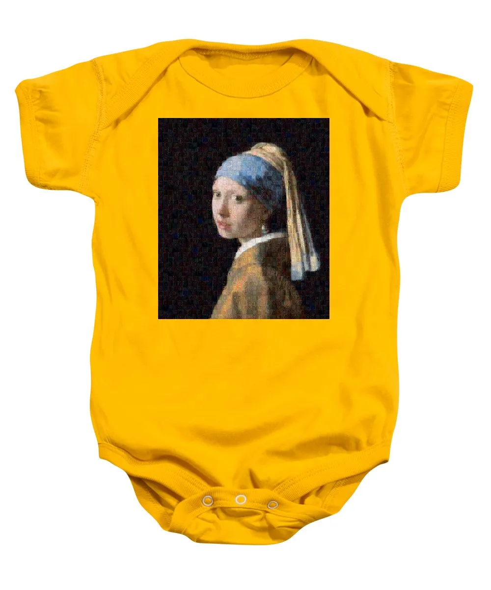 Tribute to Vermeer - Baby Onesie