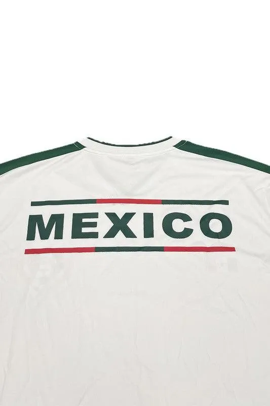 Unisex Mexico Team World Soccer Jersey Shirts Up To 3Xl