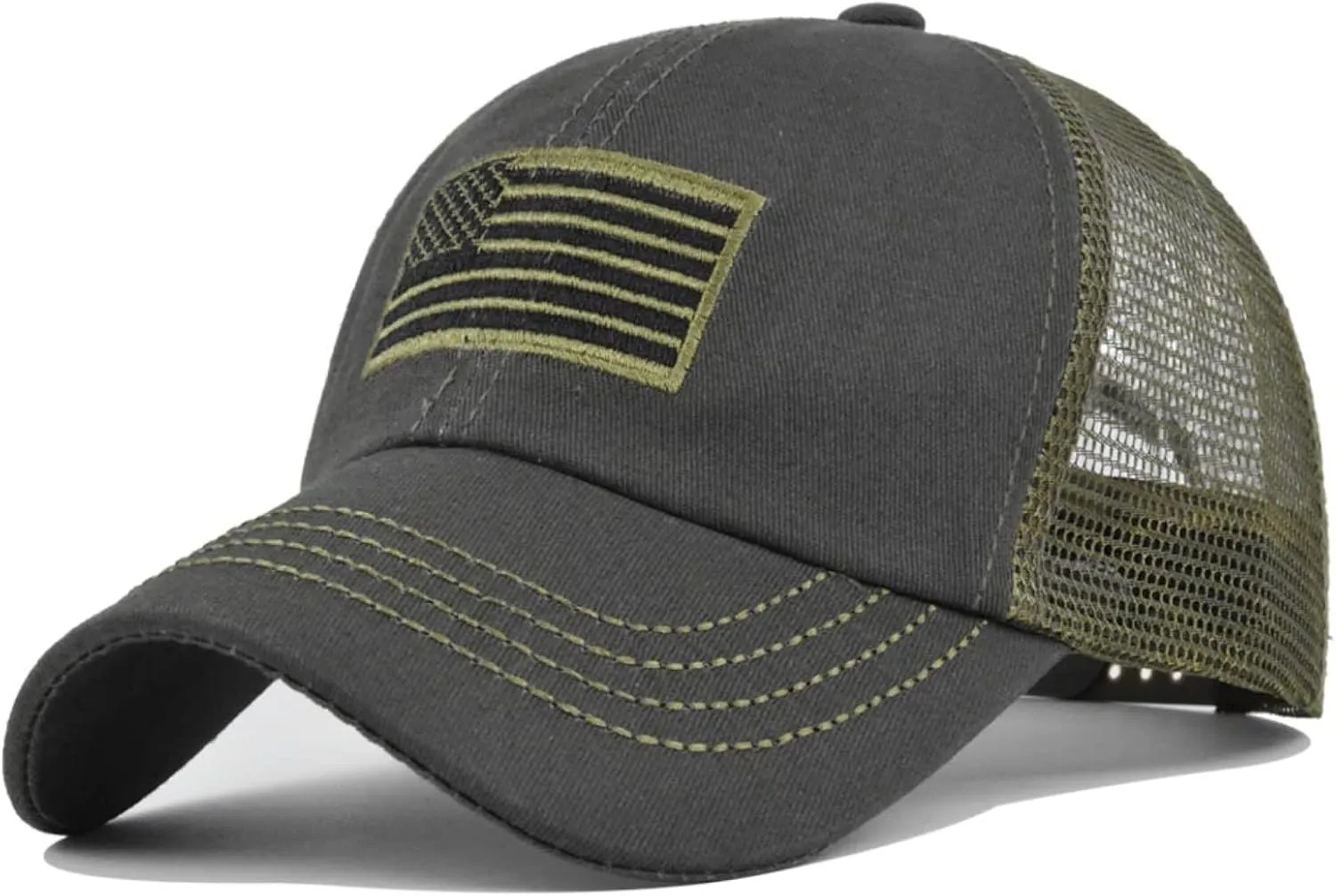 Unisex Vintage Washed Cap Summer Mesh Trucker Hat Low Profile Hats Outdoor Sports Running hat