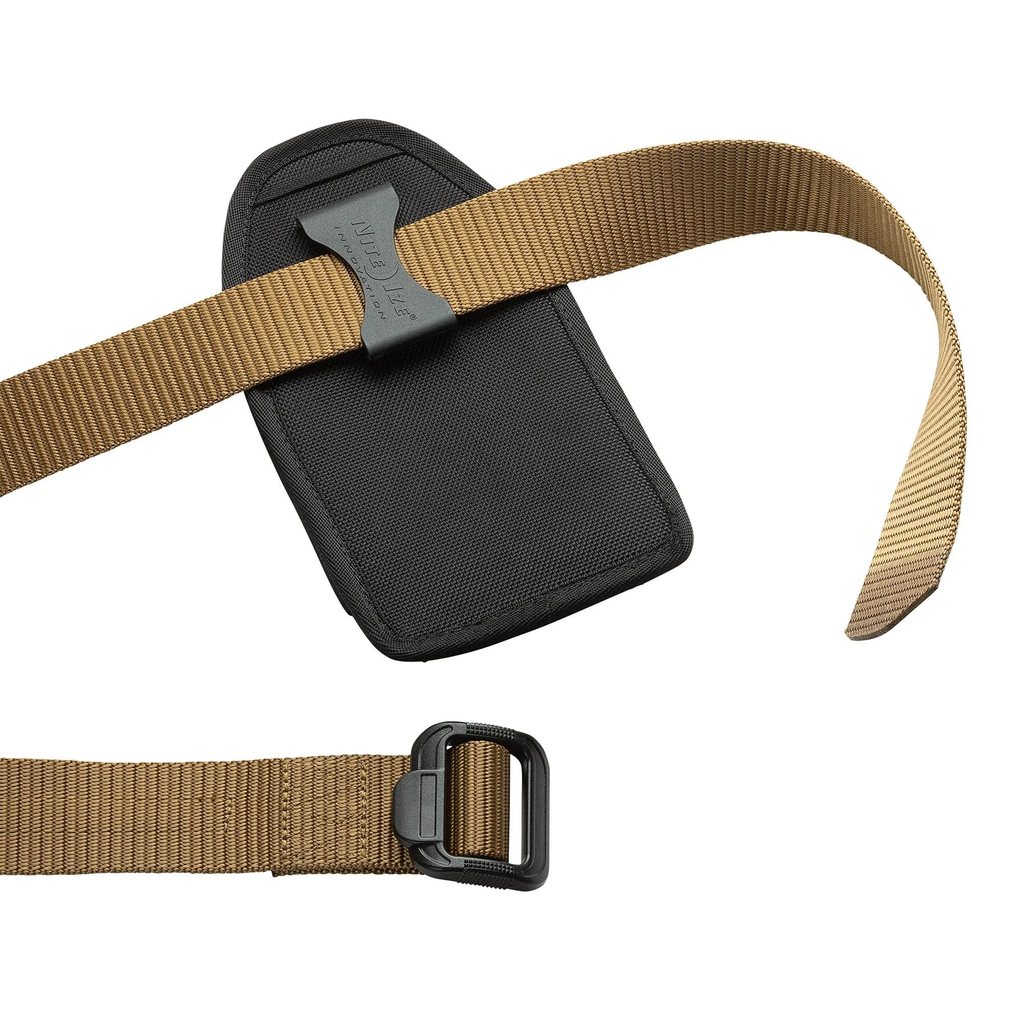 Universal Nite Ize Clip Case Hardshell QuickSlide Holster - XXL - Black - 15-11173