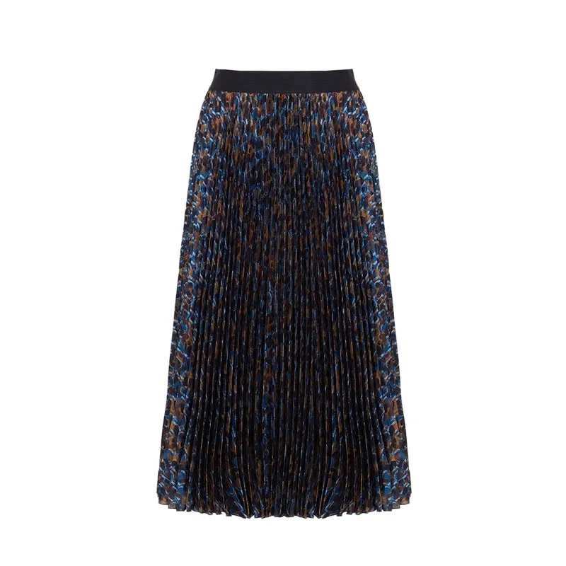 Valerie Pleated Flare Skirt
