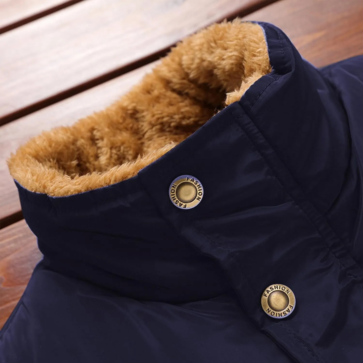Vest For Men And Winter Fashion Casual Zipper Collar Pocket Hooded Sleeveless Cotton Padded Jacket Vest Top Mens