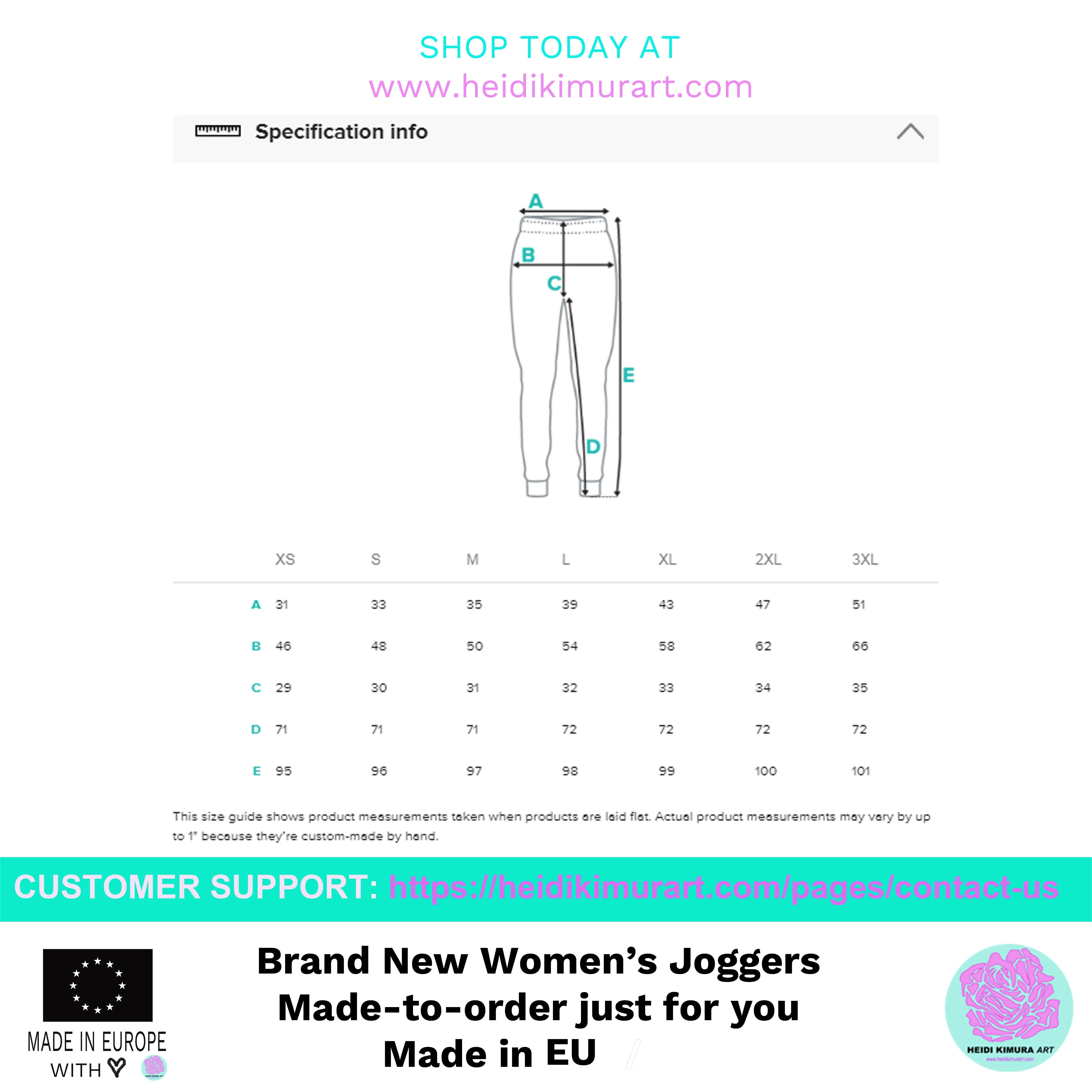 White Women's Joggers, Solid Color Designer Slim Fit Sweatpants Joggers- Made in EU