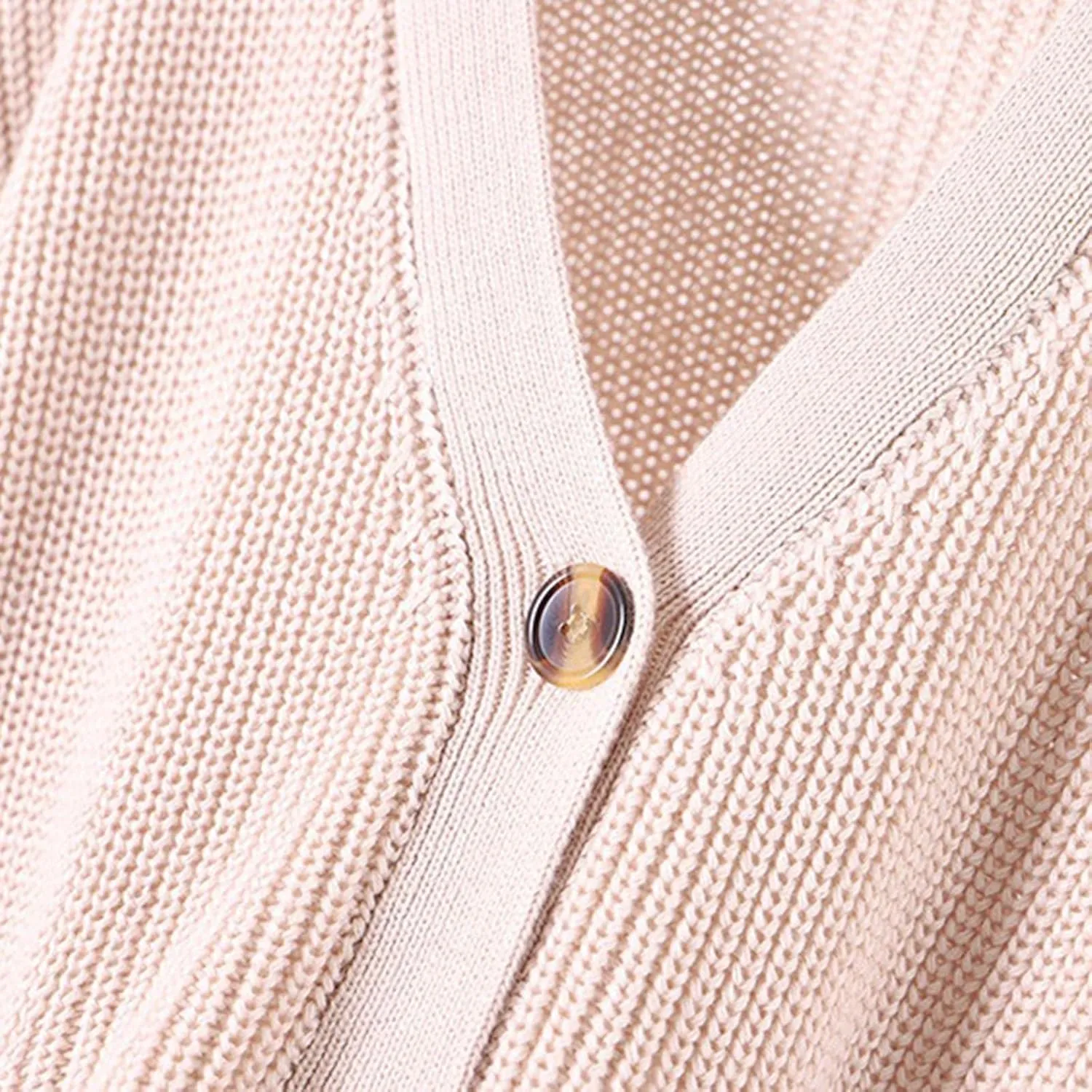 Women Loose Cardigans Soft Knit Cardigan Sweater Knit Open Front Button Down Knitwear Tops Outerwear Coat with Pockets