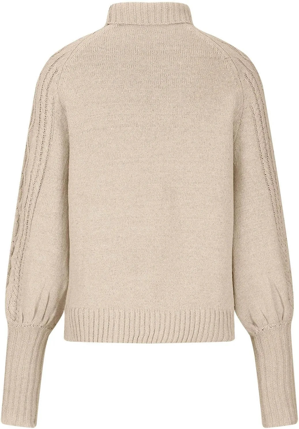 Womens Cable Knit Sweater Oversized Turtleneck Chunky Pullover Sweaters Casual Long Sleeve Knitted Tops Fall Outfits