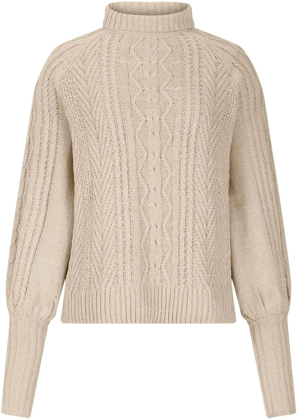 Womens Cable Knit Sweater Oversized Turtleneck Chunky Pullover Sweaters Casual Long Sleeve Knitted Tops Fall Outfits