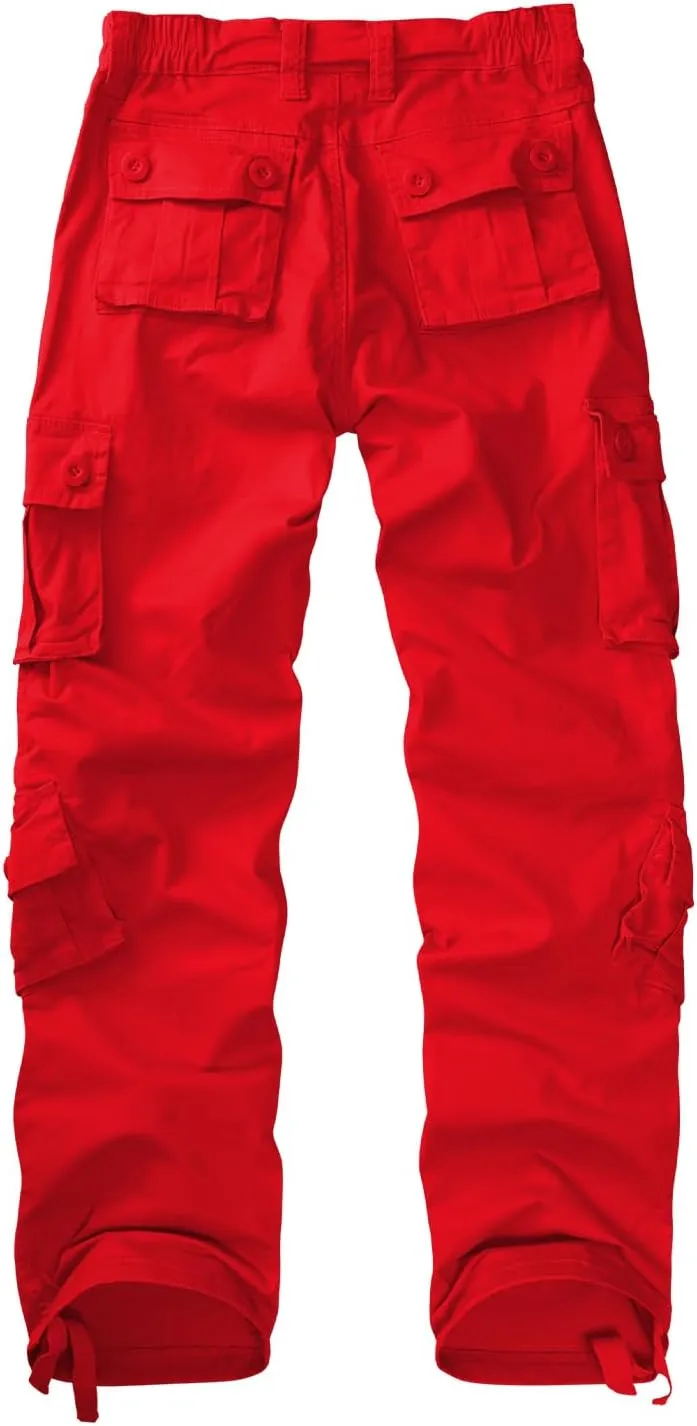 Women's Cargo Pants Quick Dry Casual Military Army Camo Combat Work Casual Pants with Pockets