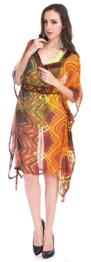 women's chiffon tops - colorful diamond prints Case of 24