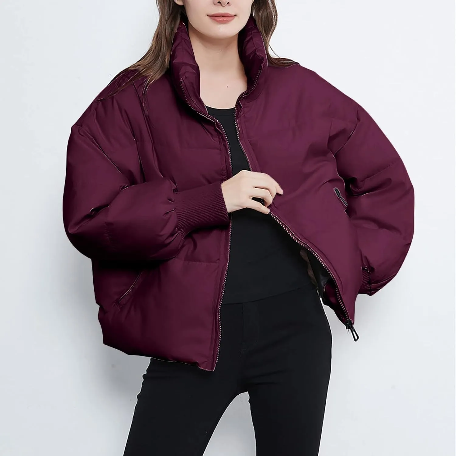 Women'S Down Jackets & Parkas Heavy Winter Coats For Women Women'S Puffer Jacket Bubble Coats For Women