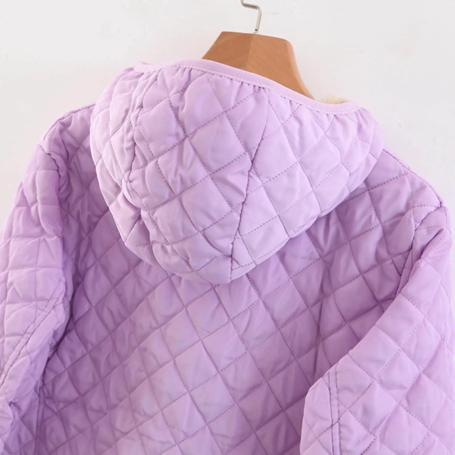 Women'S Down Jackets & Parkas Reversible Jacket Women Corduroy Puffer Jacket Women Knee Length Coats For Women