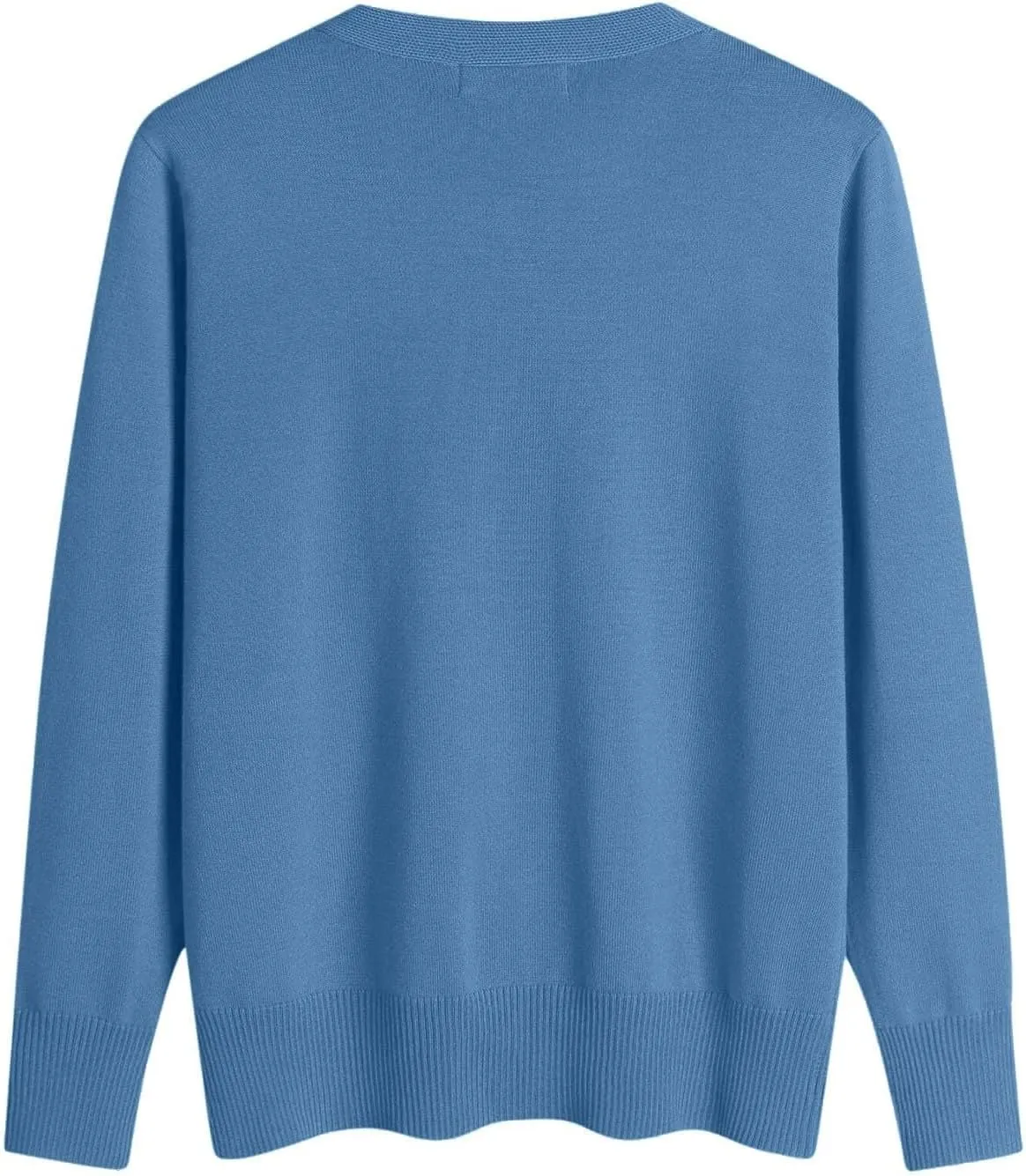 Women's Fall Winter Chunky Knit Cardigan 2025 Long Sleeve Button Down Soft Loose Cropped Sweater Outerwear