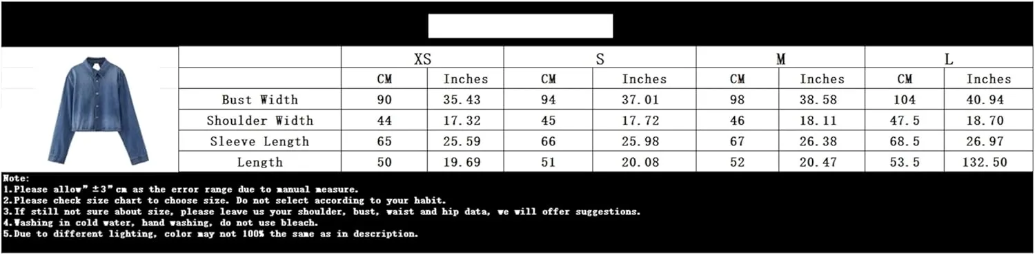Women's Fashion Backless Denim Shirts 2025 Summer Classic Streetwear Turn-Down Collar Single Breasted Jean Shirts
