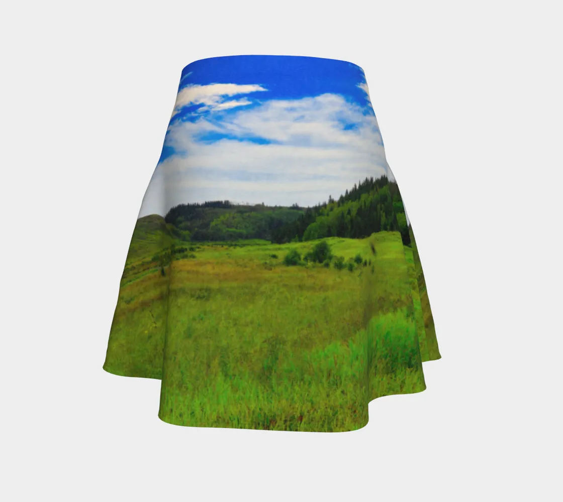 Women's Flare Skirt - Big Hill Springs Park Entrance