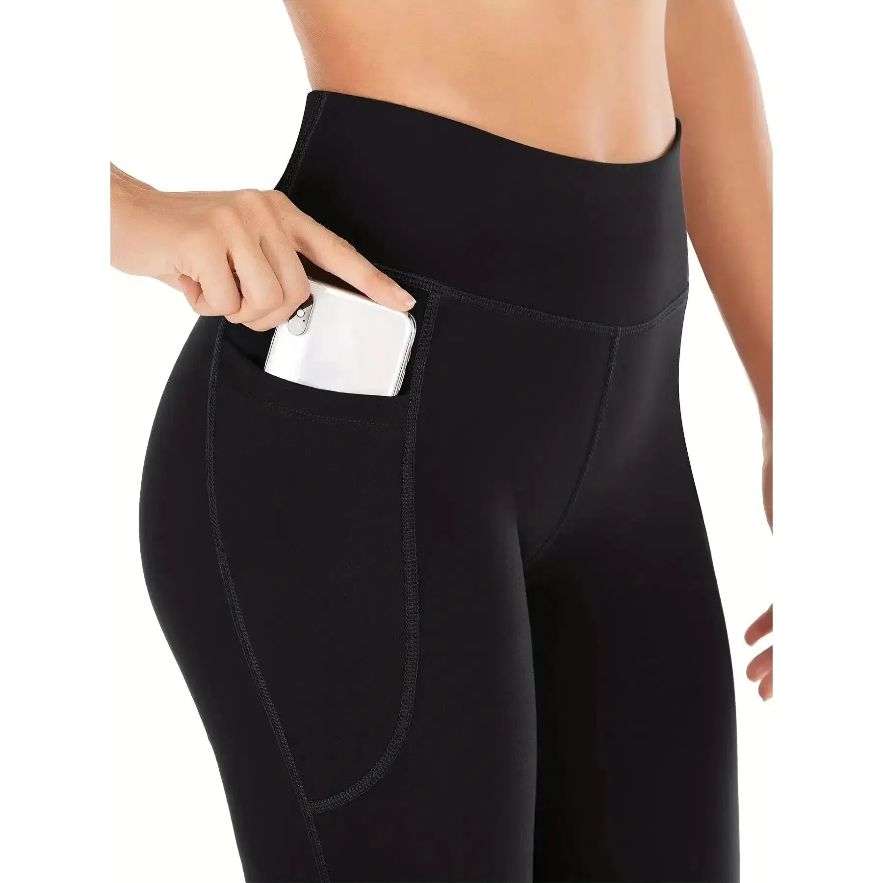 Women's Flared Pants with Pockets for Fitness and Style