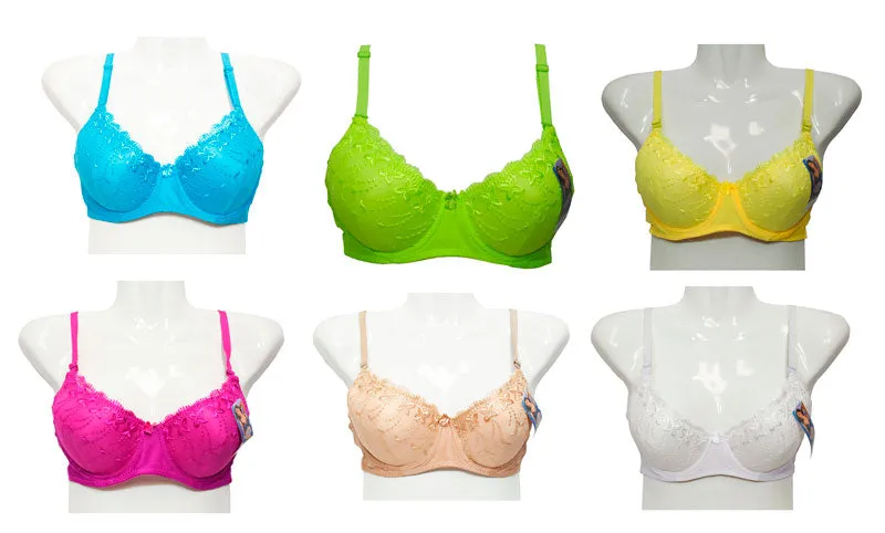 Womens Full Cup Coverage Sexy Lace Bras