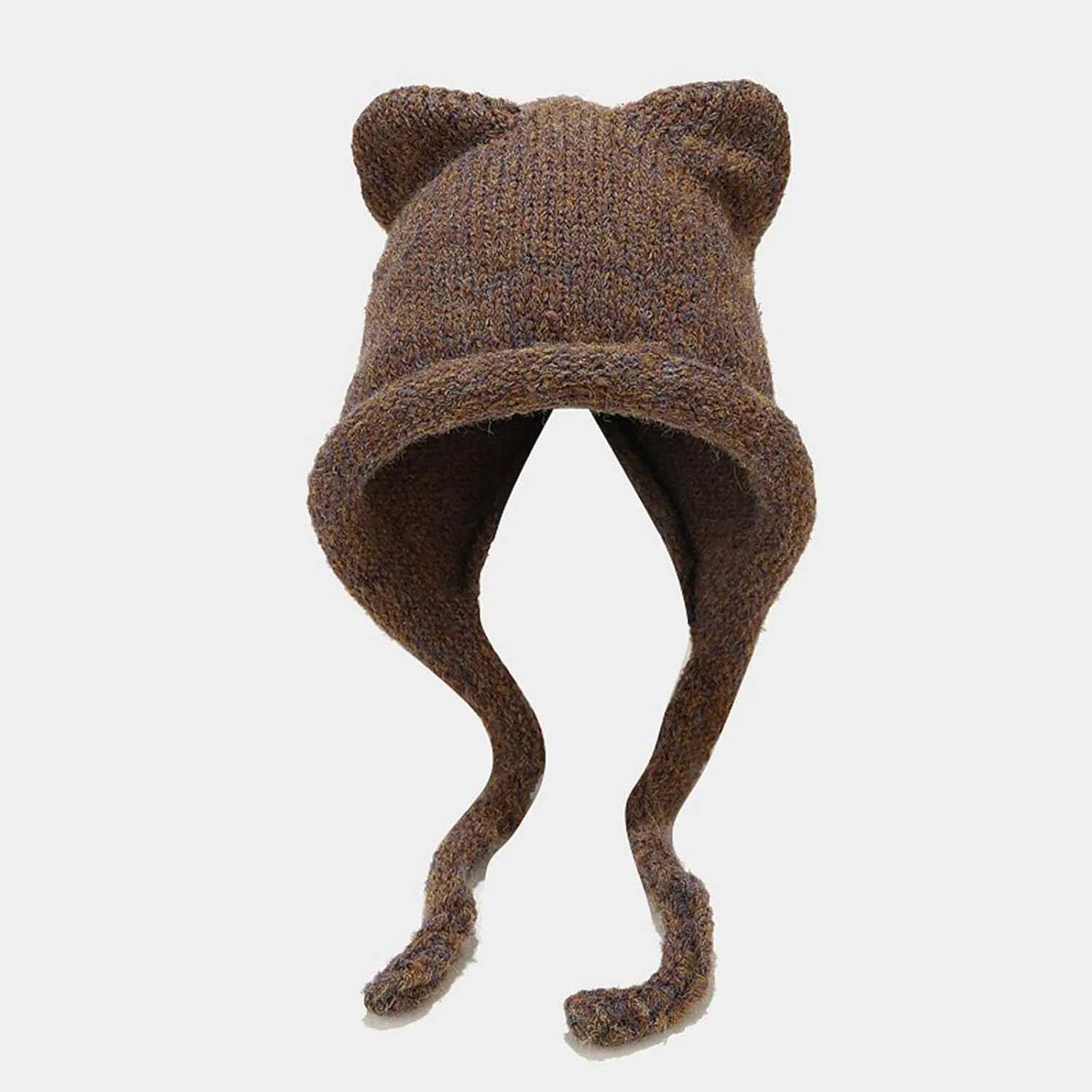 Women's Knitted Hat with Pompom Fashion Accessories for Women Western for Women Fuzzy Hats Women Men's Winter Hats & Caps