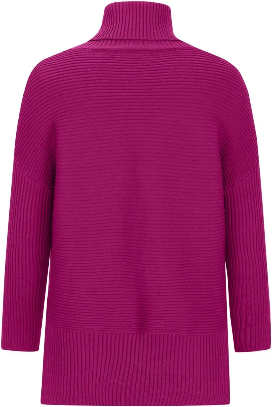 Womens Oversized Chunky Sweaters Turtleneck Long Sleeve Casual Pullovers Trendy Cable Knit Sweater