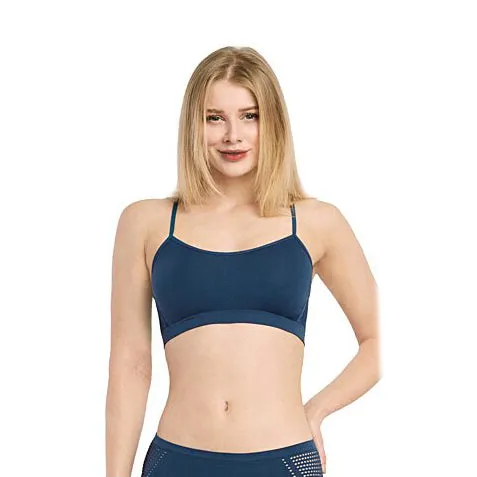 Women's Seamless Mesh Racerback Bralette Sports Bras