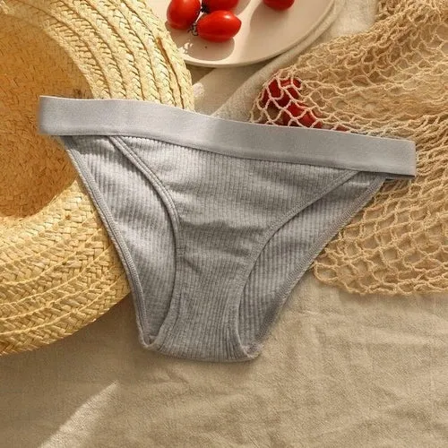 Women's Thread Cotton Underwear Large Size Sexy Seamless Panties