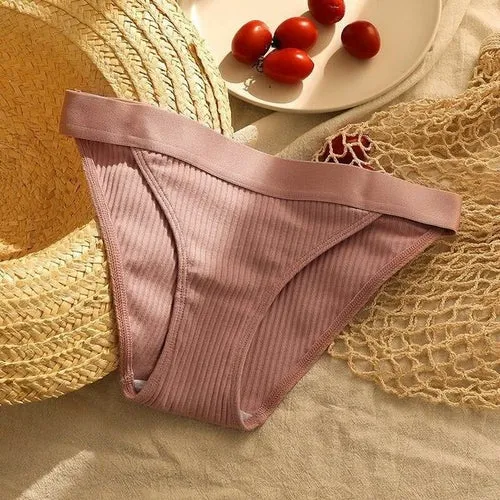 Women's Thread Cotton Underwear Large Size Sexy Seamless Panties