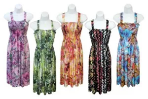women's tube dresses - sizes s-xl Case of 48