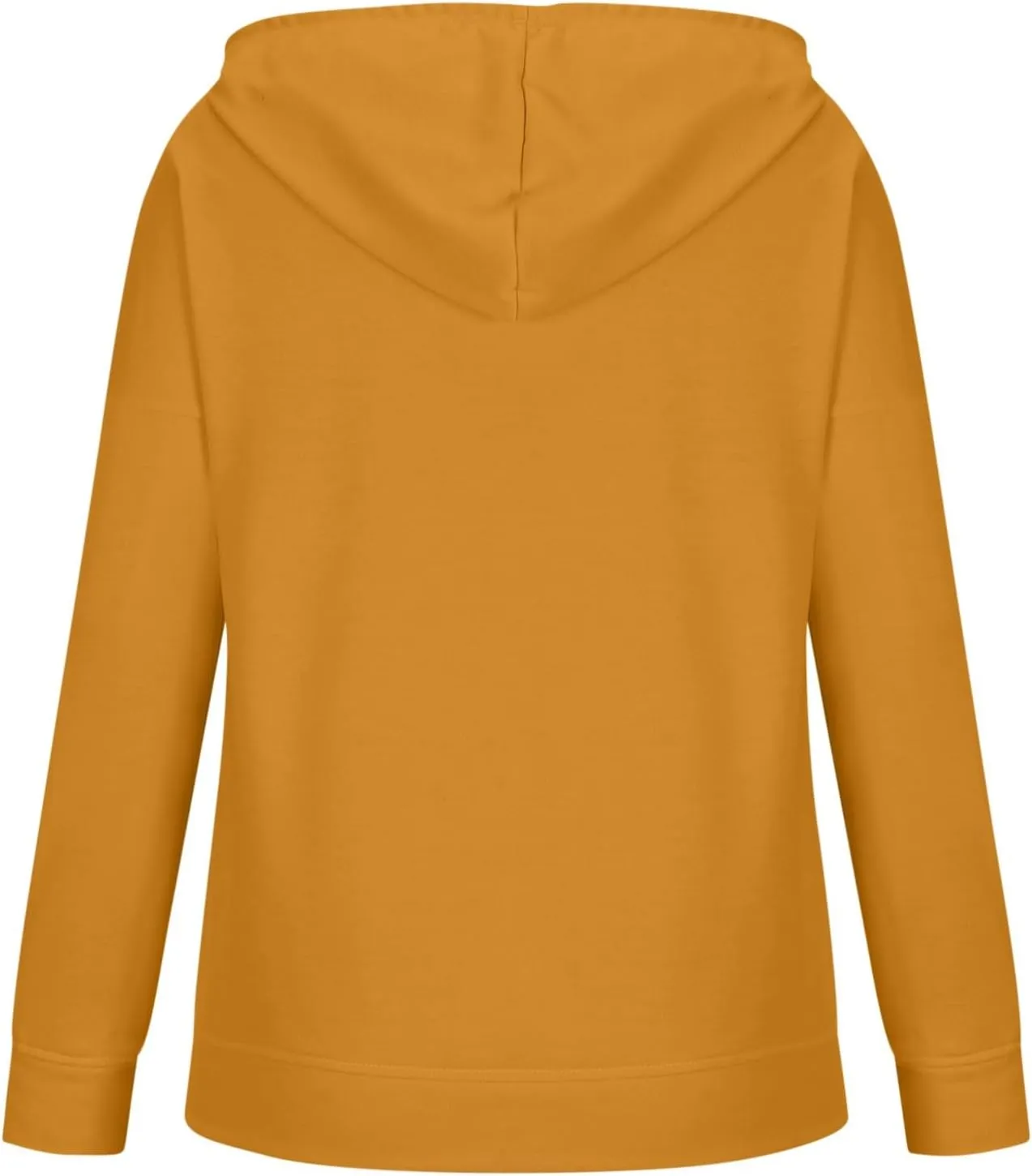 Women's Tunic Sweatshirts Hoodies V Neck 2024 Solid Fashion Casual Loose Soft Sweaters Long Sleeve Shirts