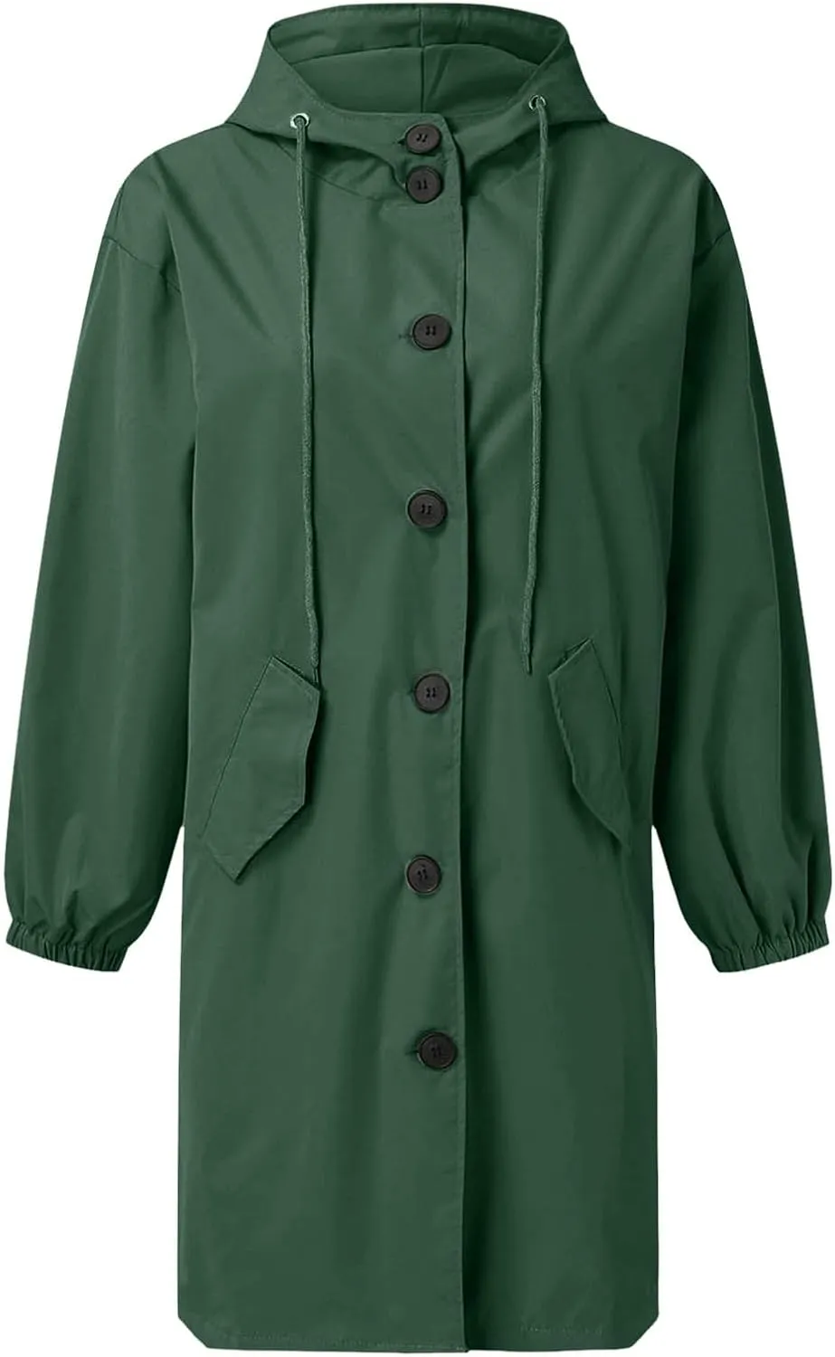 Womens Wool Blend Long Pea Coats Jackets Slim Fit Open Front Outerwear Casual Winter Overcoats