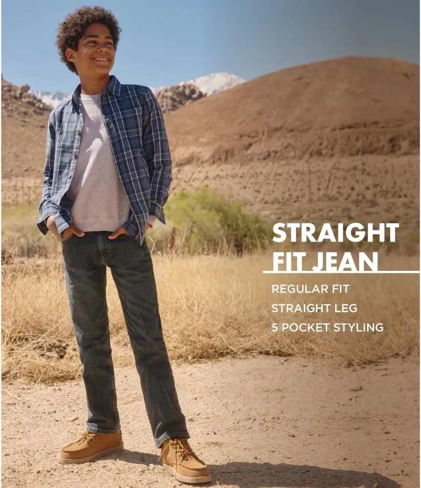 Wrangler Boys' Straight Fit Jeans