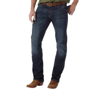 Wrangler Men's 20X No. 44 Denver Wash Slim Fit Straight Leg Jeans 44MWXDN