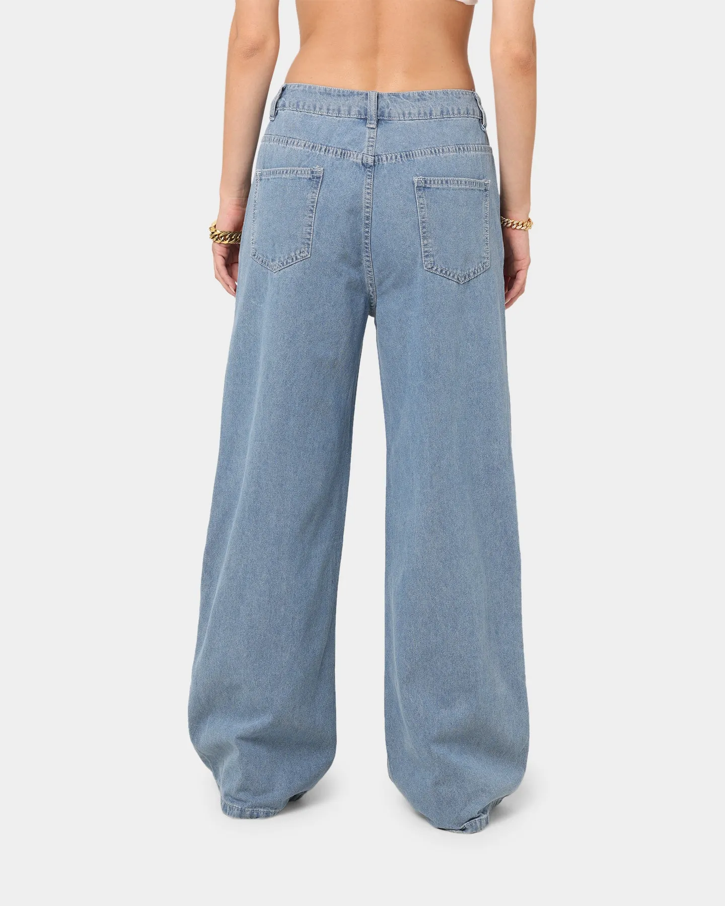 XXIII Women's Sena Wide Leg Jeans Blue