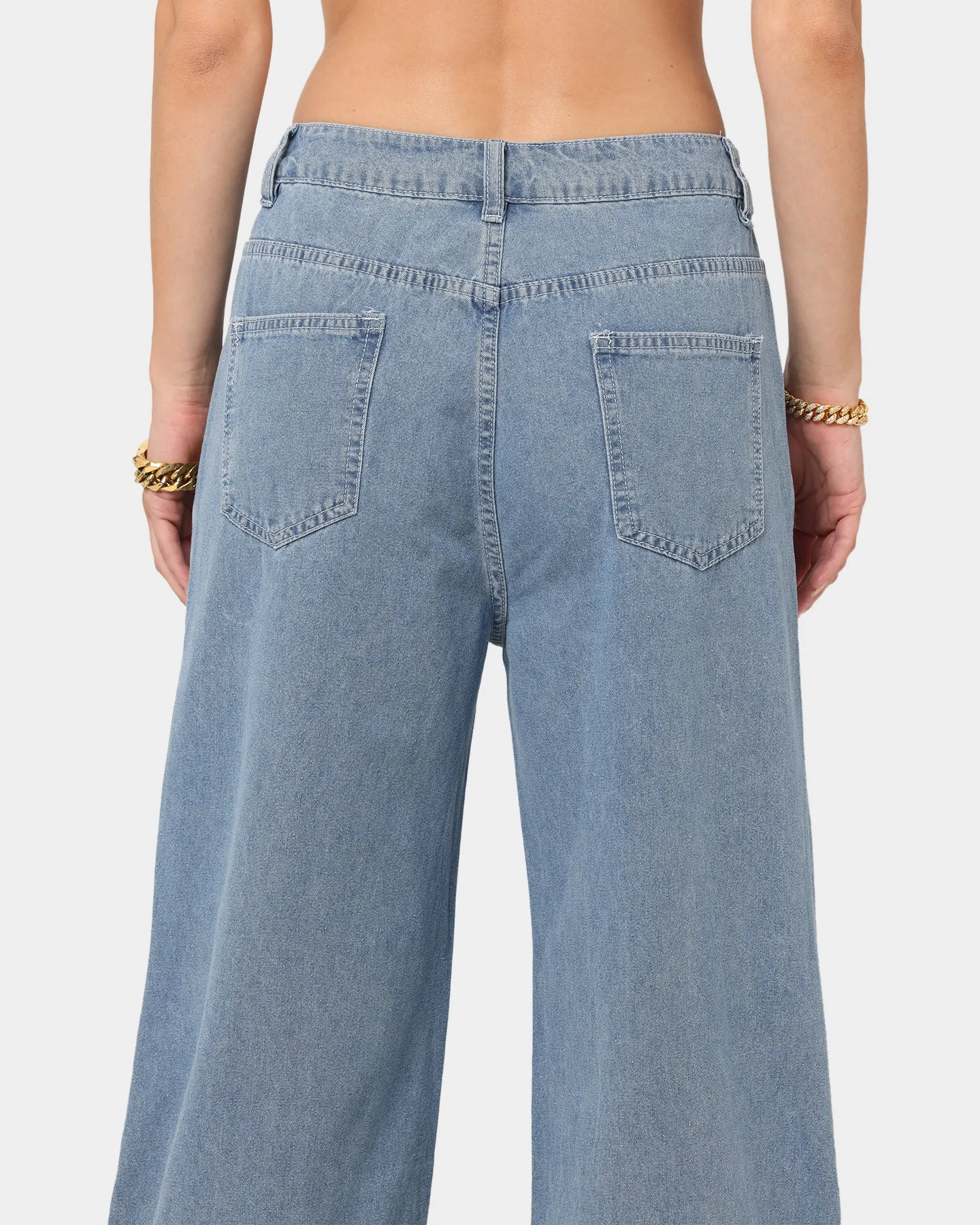XXIII Women's Sena Wide Leg Jeans Blue