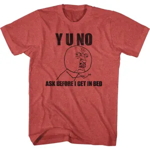 Y U No Unfunny Men's T-Shirt