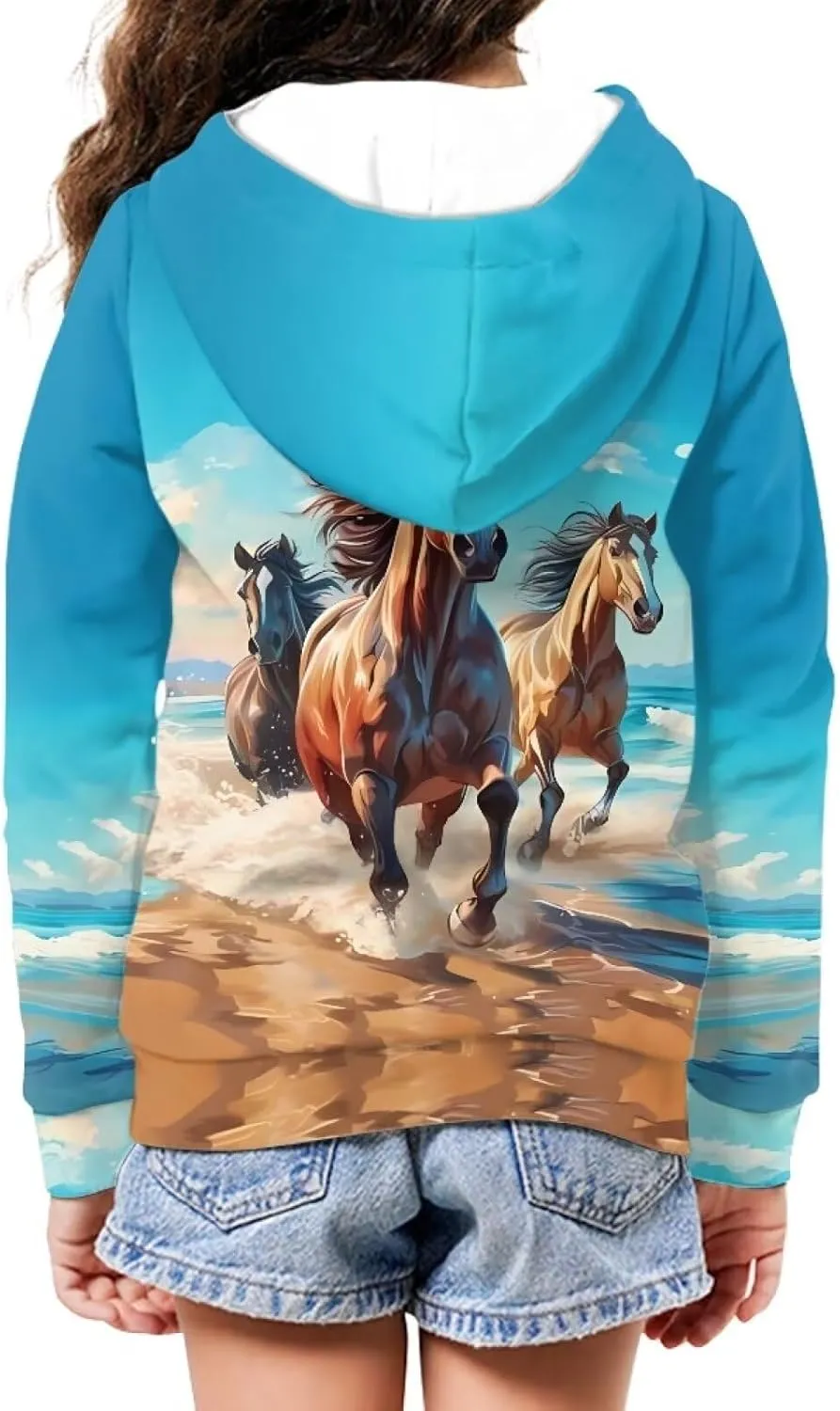 Ystardream Girls' Fashion Hoodies & Sweatshirts Size 6-16 Lightweight Zip Up Sweatshirts