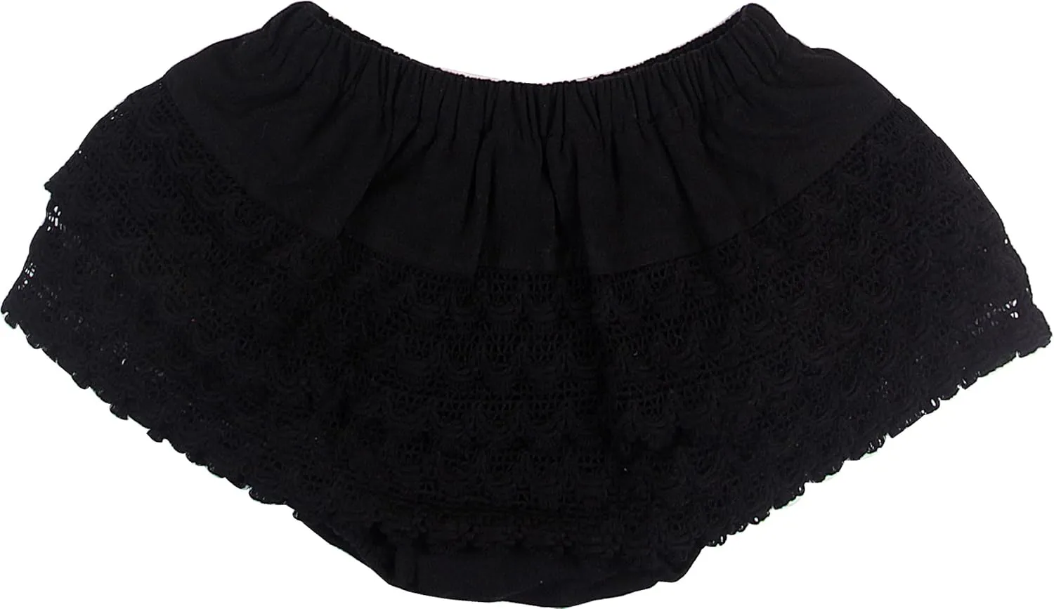 YZXDORWJ Mexican Baby Girl Outfits Embroidered Floral Fiesta Clothing Set Lace Summer Shorts Ethnic Wear
