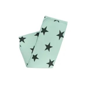 Zanzibar Green/Black Star Blanket