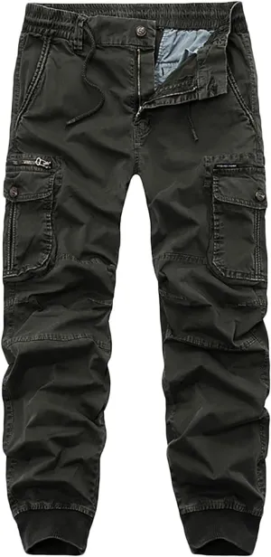 Zeiyignr Womens Cargo Pants with Pockets Outdoor Casual Ripstop Military Combat Construction Work Pants Casual Hiking Pants