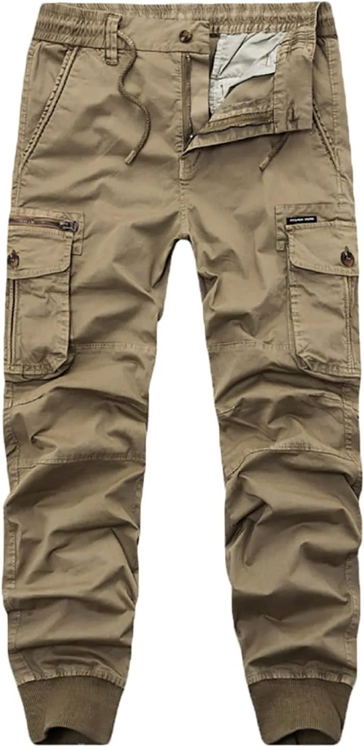 Zeiyignr Womens Cargo Pants with Pockets Outdoor Casual Ripstop Military Combat Construction Work Pants Casual Hiking Pants