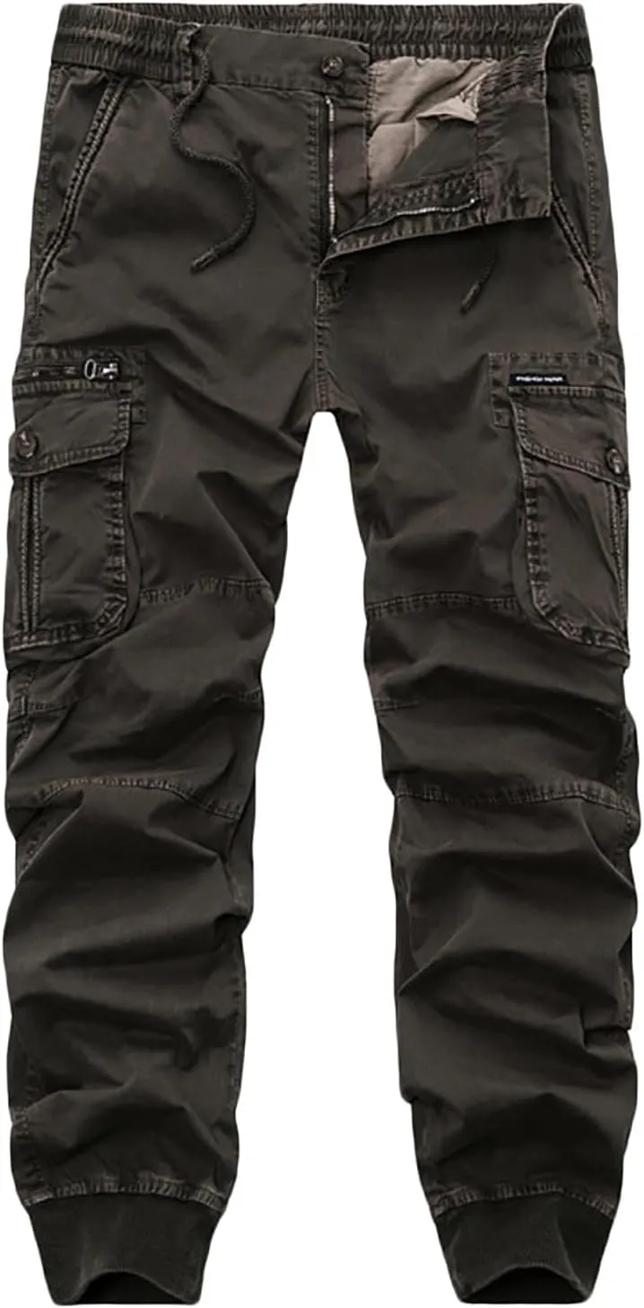 Zeiyignr Womens Cargo Pants with Pockets Outdoor Casual Ripstop Military Combat Construction Work Pants Casual Hiking Pants