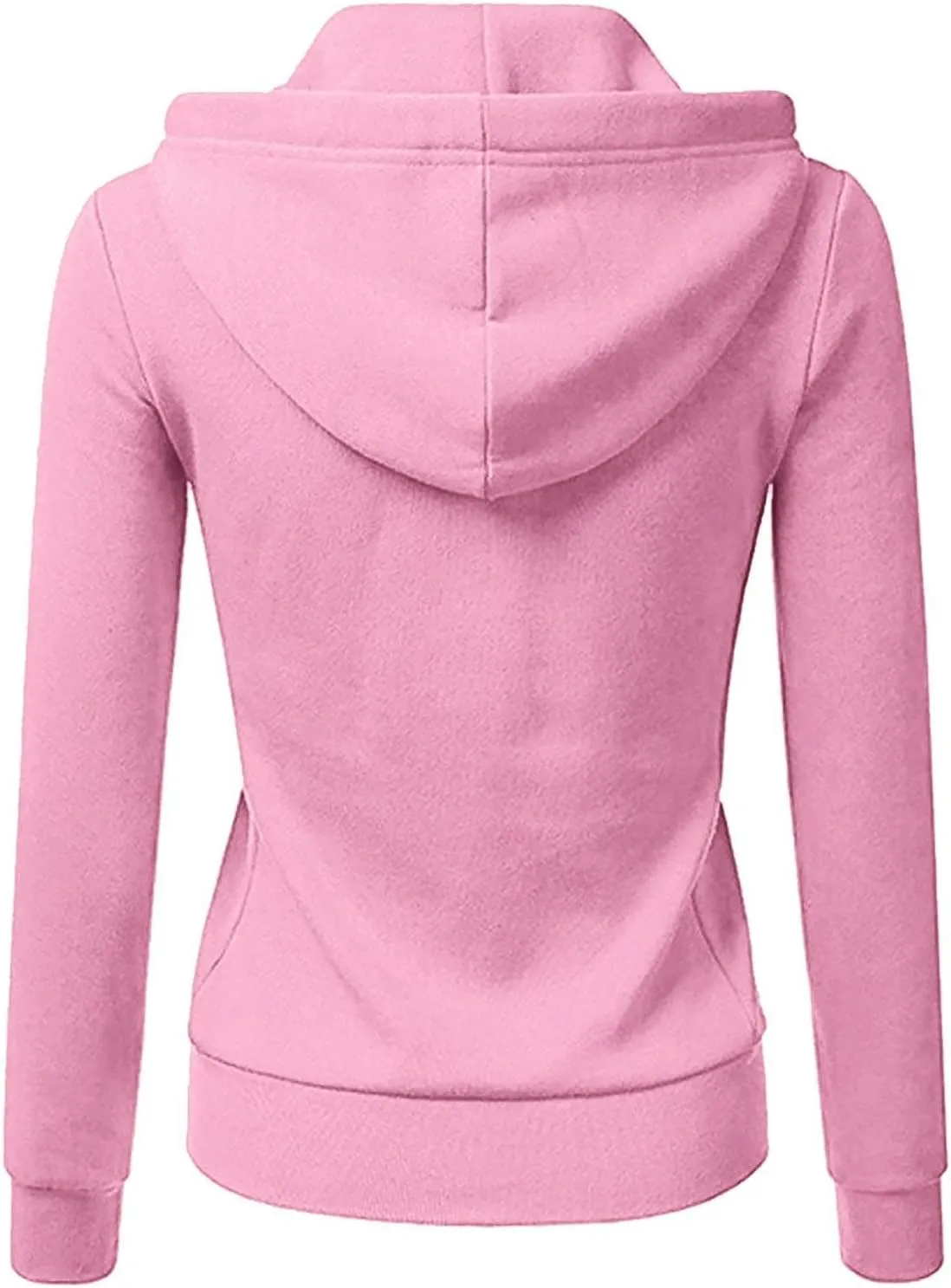 Zip Up Hoodie for Women Fall Plus Size Lightweight Hoodies Long Sleeve Sweatshirts Y2k Trendy Hoodies